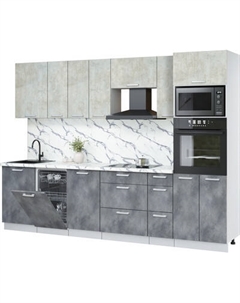 Кухонный гарнитур Интерлиния Мила Лайт 2.9-ПМ3