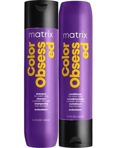 Набор косметики для волос MATRIX Color Obsessed Шампунь 300мл+Кондиционер 300мл Matrix