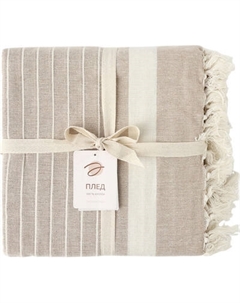 Плед Этель Beige stripe / 10864986