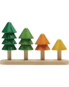 Сортер Plan Toys Пирамидка. Дерево / 5403 Plan toys