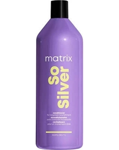 Тонирующий кондиционер для волос MATRIX So Silver Профессиональный от желтизны блонда Matrix
