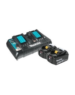 Набор аккумуляторов для электроинструмента Makita BL1850B + DC18RD / 191L75-3