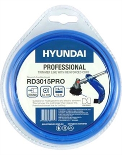 Леска для триммера Hyundai 3.0мм / RD-3015 PRO