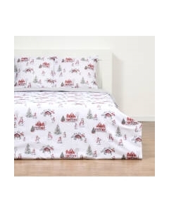 Комплект постельного белья Этель Funny Snowman Дуэт / 10383283