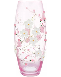 Ваза Elan Gallery Весеннее цветение на розовом / 140225 Elan gallery