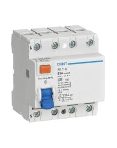 Устройство защитного отключения Chint 4п 25А 300мА тип AC 6кА NL1-63 (R) / 200229