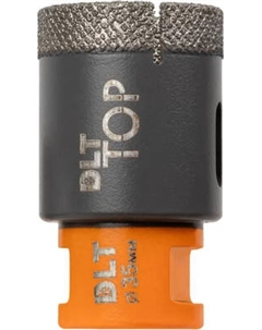 Коронка DLT Алмазная для керамогранита и камня 35мм / 2099 Dlt