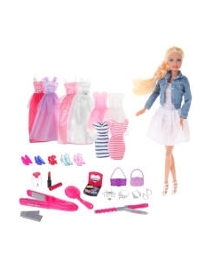 Кукла с аксессуарами Defa Lucy Модница / 8426