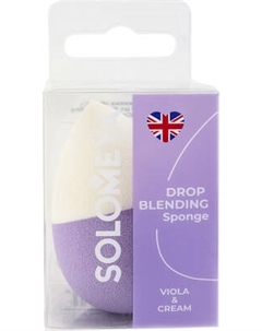 Спонж для макияжа Solomeya Капля Viola & Cream 06-998