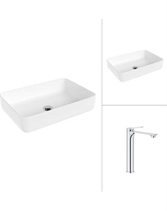 Умывальник со смесителем Lauter 21487-50 + Rio 21AM12672