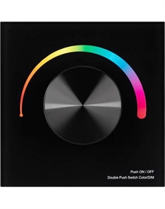 Выключатель Arlight SMART-P5-RGB-G-IN Black / 033757