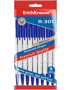 Набор шариковых ручек Erich Krause R-301 Classic Stick&Grip / 56617 Erich krause