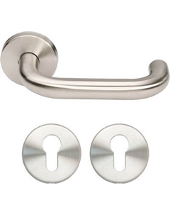 Ручка дверная VELA 0203-INOX Vela