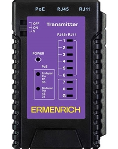 Кабельный тестер Ermenrich NetGeeks NP10 / 85300