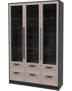 Шкаф с витриной Интерлиния Концепт Тренд КТ-ШВ3
