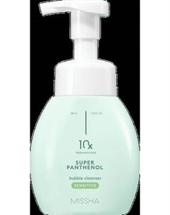 Пенка для умывания Missha Super Panthenol Bubble Cleanser Sensitive
