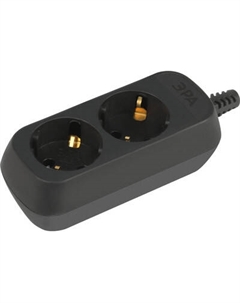 Колодка удлинителя ЭРА KX-2e-B / Б0061711 Эра