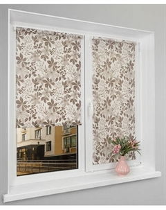 Рулонная штора Lm Decor Флауэр LM 45-03 57x160 Lm decor