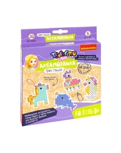 Развивающая игра Bondibon Блестящая аквамозаика Единорог и его друзья / ВВ5252