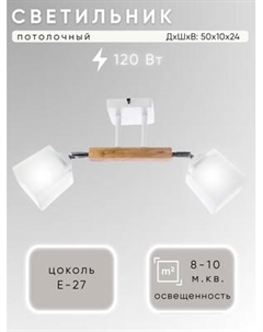 Потолочный светильник Aitin-Pro НПБ 02-2x60-101 / N4719/2 Aitin-pro