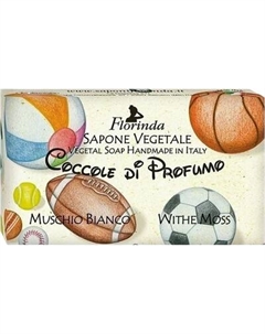 Мыло твердое Florinda Muschio Bianco Белый Мускус / 65372