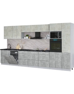 Кухонный гарнитур Интерлиния Мила Лайт 4.0-ПМ1