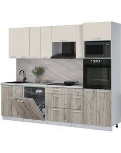 Кухонный гарнитур Интерлиния Мила Лайт 2.7-ПМ1