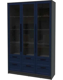 Шкаф с витриной Интерлиния Концепт Тренд КТ-ШВ3