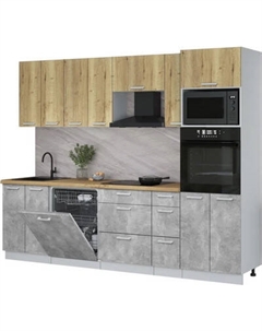 Кухонный гарнитур Интерлиния Мила Лайт 2.7-ПМ1