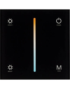 Выключатель Arlight SMART-P21-MIX-G-IN Black / 033765