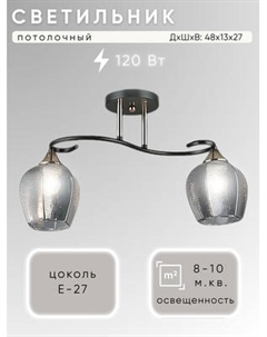 Потолочный светильник Aitin-Pro НПБ 02-2x60-101 / N4712/2 Aitin-pro