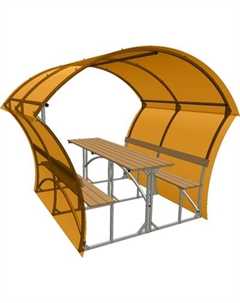 Беседка ИМпласт Сфера Плюс 25x25мм / 15386 Импласт