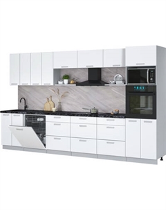 Кухонный гарнитур Интерлиния Мила Лайт 3.6-ПМ1-2