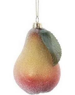 Елочная игрушка Kurt S. Adler Christmas 2024. Груша / C6397_2 Kurt s. adler