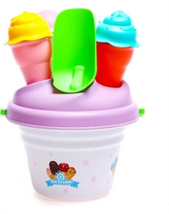 Набор игрушек для песочницы Sima-Land Ведерко с мороженым / 5470142 Sima-land