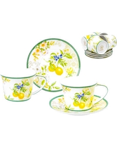 Набор для чая/кофе Elan Gallery Лимоны / 420753 Elan gallery