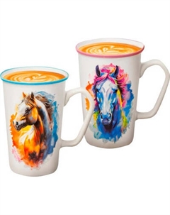 Набор кружек Elan Gallery Лошади / 880232 Elan gallery
