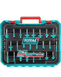 Набор фрез TOTAL 6мм / TACSR12406 Total