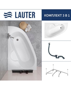 Ванна акриловая Lauter Valencia 140x95 / 2102140L