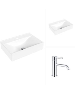 Умывальник со смесителем Lauter 21887B + Velvet 21СК696С