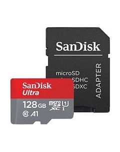 Карта памяти SanDisk Ultra microSDXC 128GB + адаптер (SDSQUAR-128G-GN6MA) Sandisk