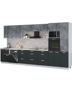 Кухонный гарнитур Интерлиния Мила Лайт 4.0-ПМ1