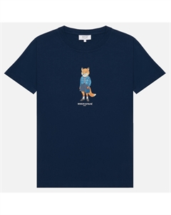 Женская футболка Dressed Fox Regular Maison kitsune