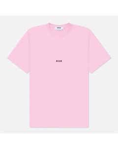 Мужская футболка  Micrologo Print Cotton Msgm