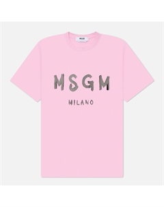 Мужская футболка  Micrologo Print Msgm