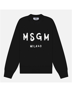 Женская толстовка  Brush Stroke Logo Msgm