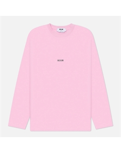 Мужской лонгслив  Micrologo Print Msgm