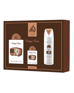 Набор Vintage Radio: Парфюмерная вода + Дезодорант Lattafa