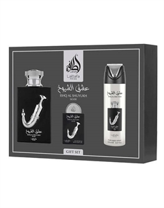 Набор Ishq Al Shuyukh Silver: Парфюмерная вода + Дезодорант Lattafa