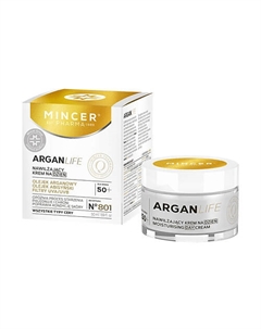 Дневной увлажняющий крем для лица ArganLife 50 Mincer est pharma 1989